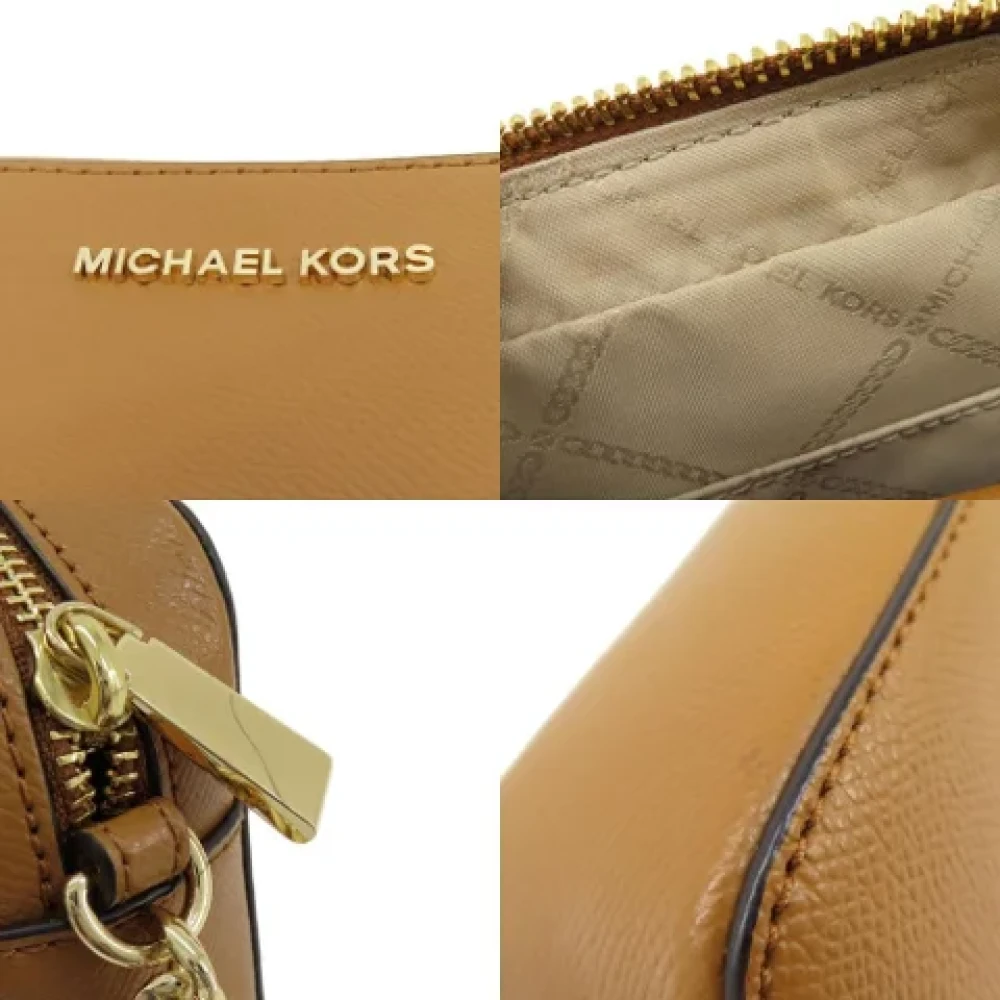 Michael Kors Pre-owned Leather shoulder-bags Brown Dames