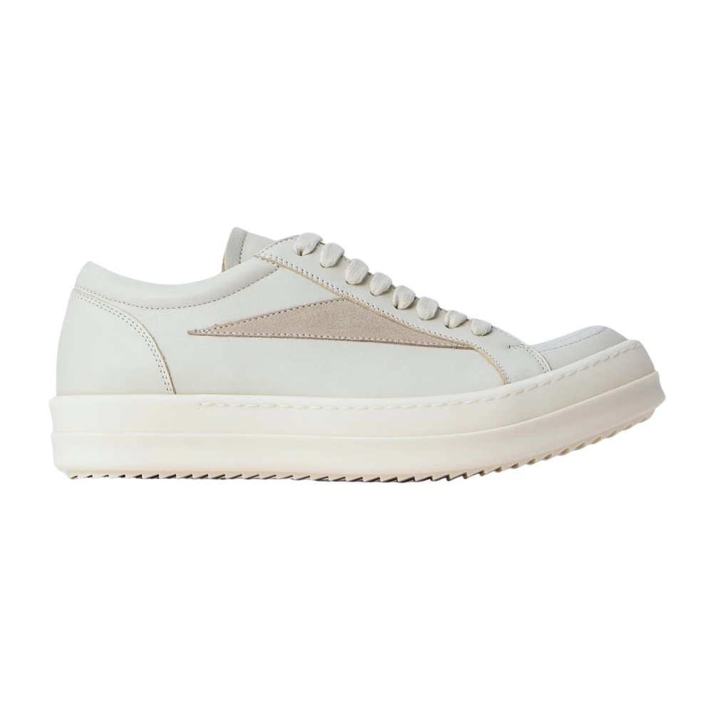 Rick Owens Women's White Vintage Sneaks - Sneakers - 7 Uk - Shoes