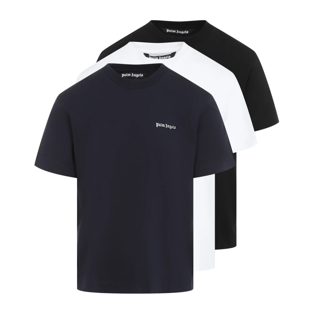 Palm Angels Multicolor T-shirts Polos voor mannen Multicolor Heren