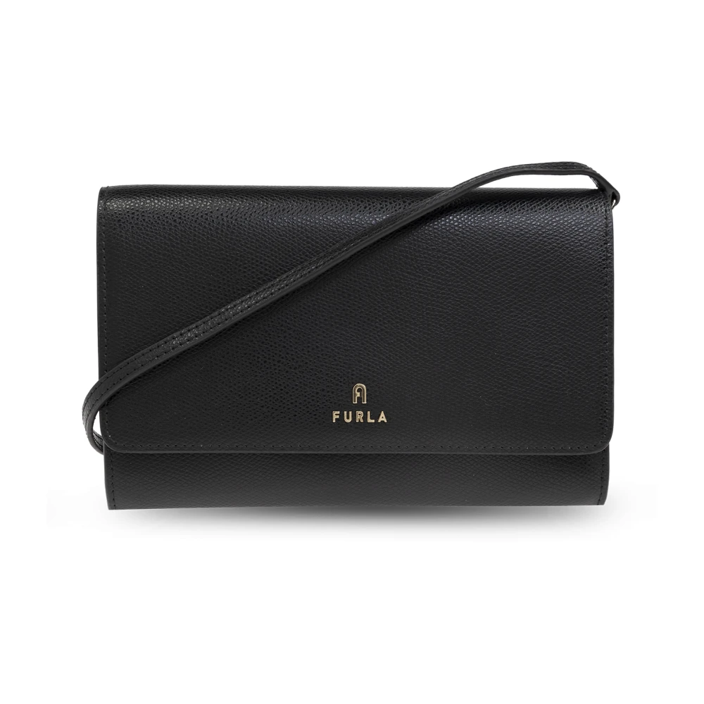 Furla Portemonnee op ketting Camelia Black Dames