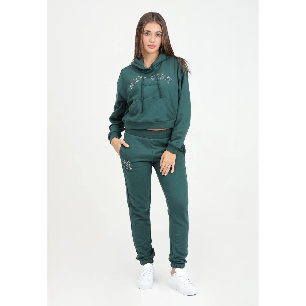 new era Groene MLB Diamante Sportieve Broek Green Dames
