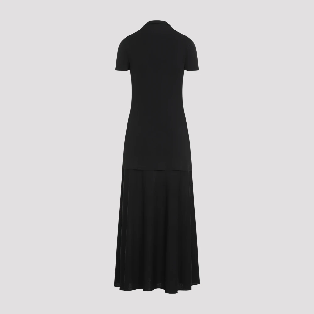 Jil Sander Zwarte Jurk voor Vrouwen Black Dames