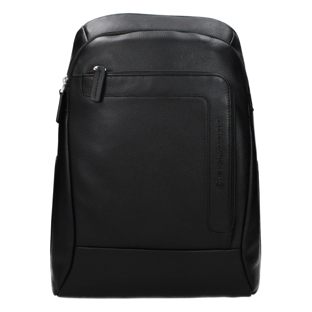 Piquadro Herren Schwarz Computer- Und Ipad-Rucksack