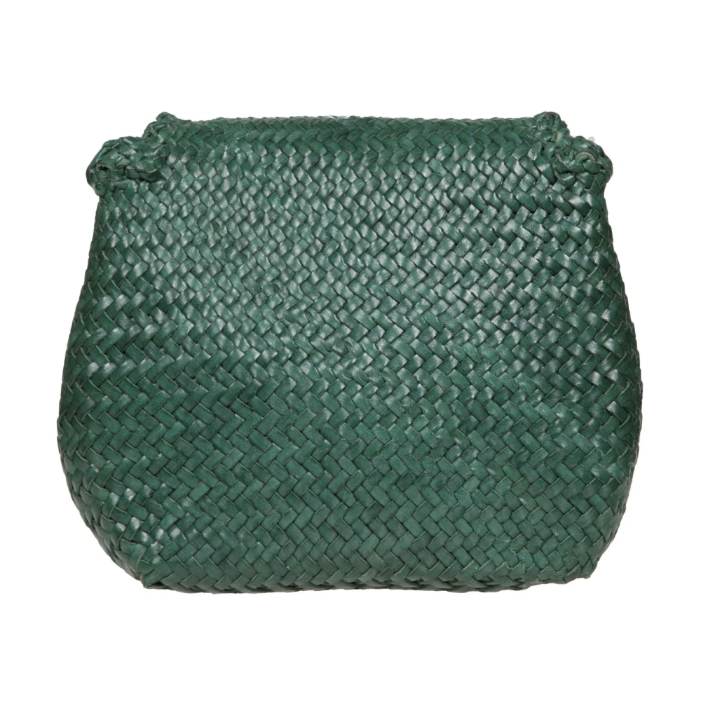 Dragon Diffusion Stijlvolle Leren Tas Green Dames