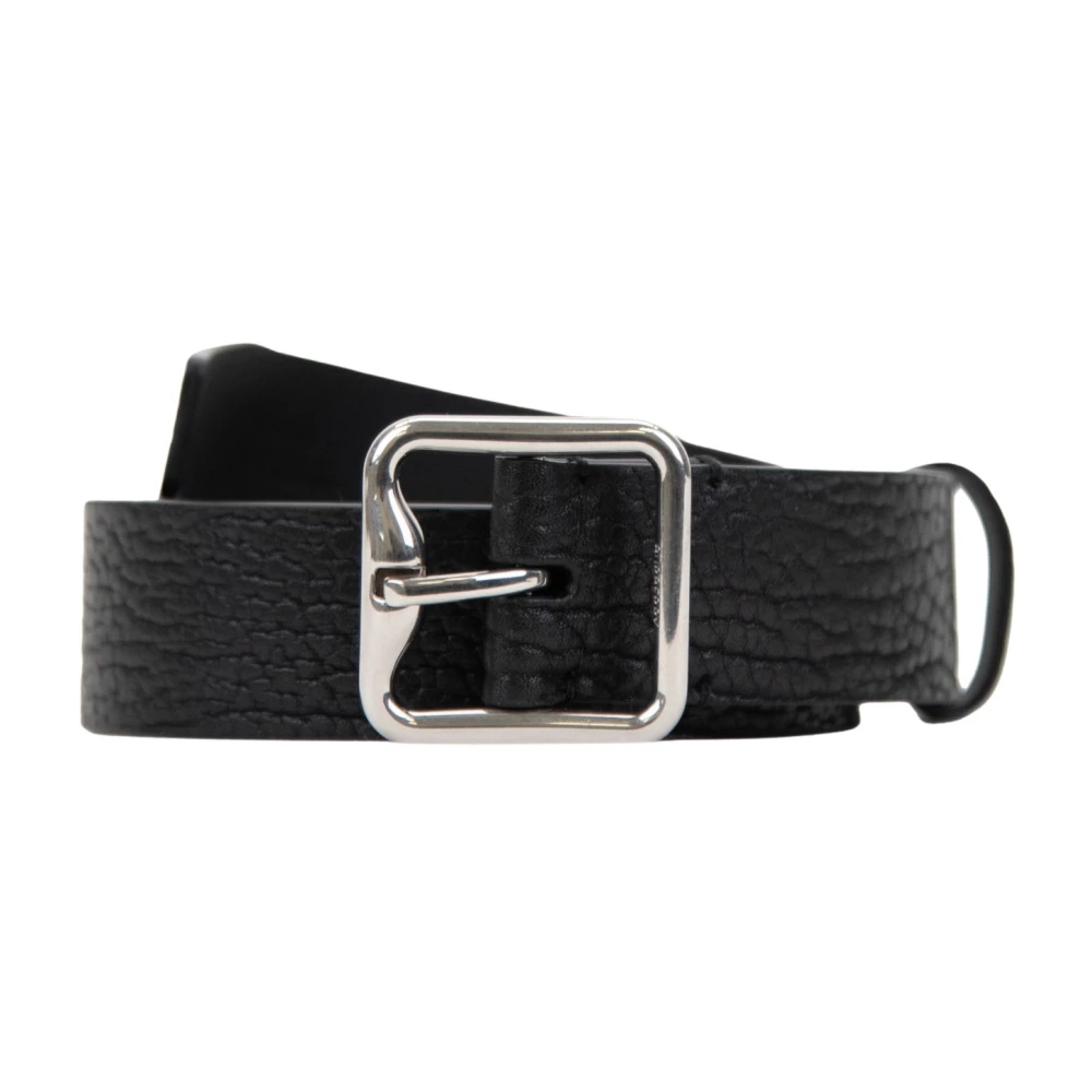 Burberry Women's Black Leather Belt - Belts - S - Accessories
