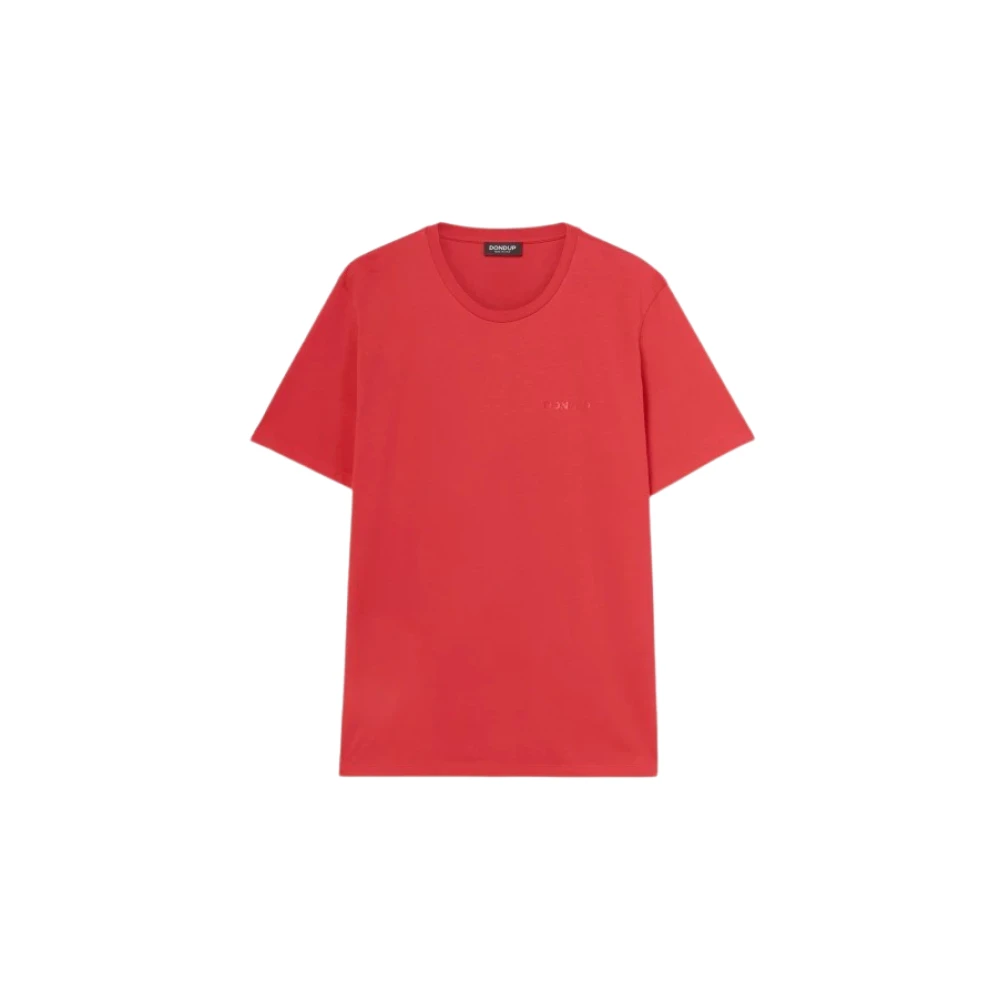 Dondup - Tops > T-Shirts - Red - Dondup - Modalova