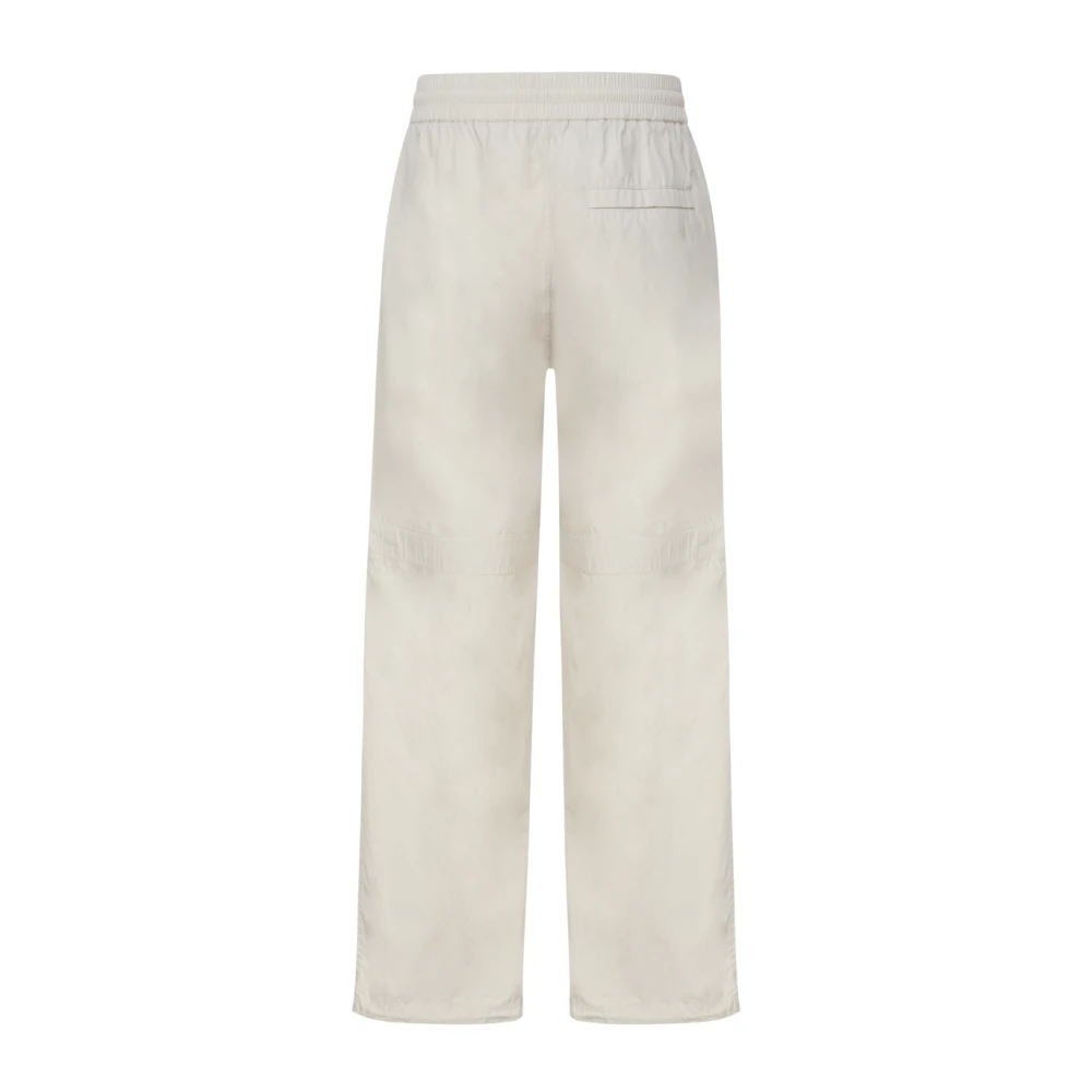 Burberry Wide Trousers White Heren