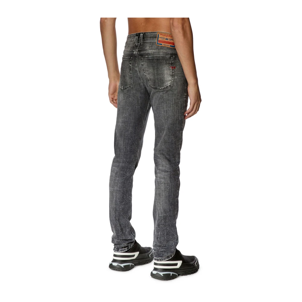 Diesel Klassieke Straight Jeans Gray Heren