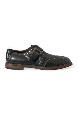 Elegant Monk Strap Kalvskinn Skor