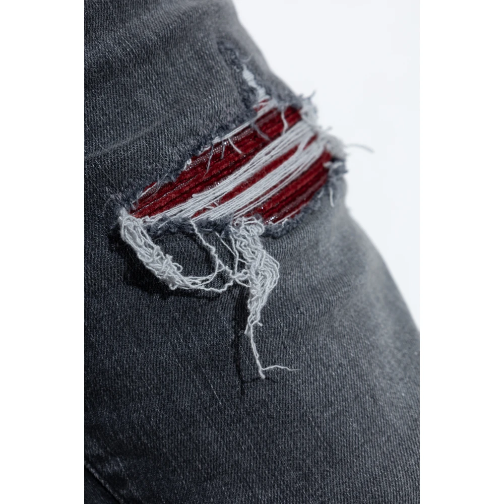Amiri Jeans met versleten effect Gray Heren
