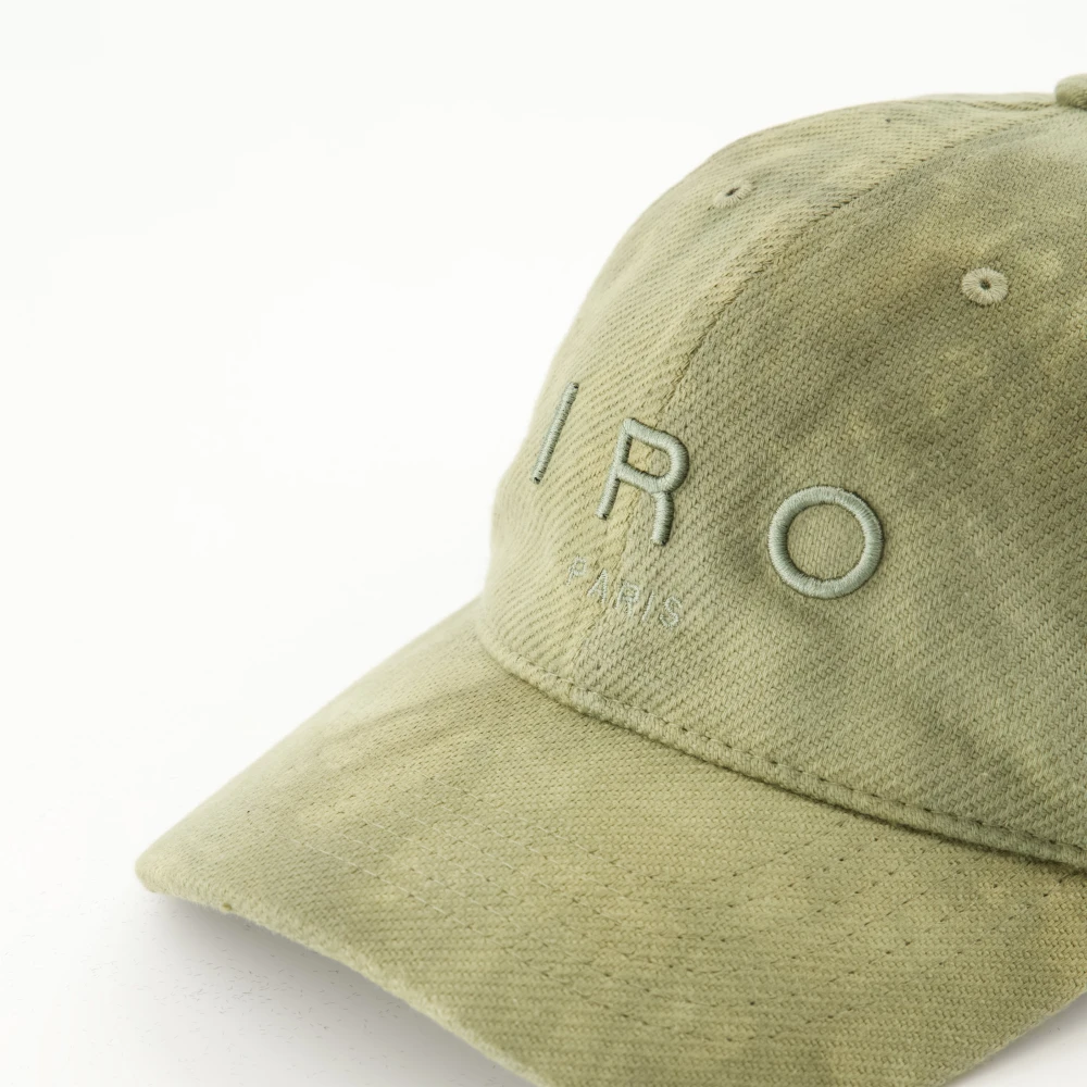 IRO Geborduurde logopet voor heren Green Heren