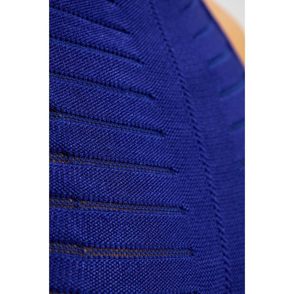 Alaïa Kant Kleding Blue Dames