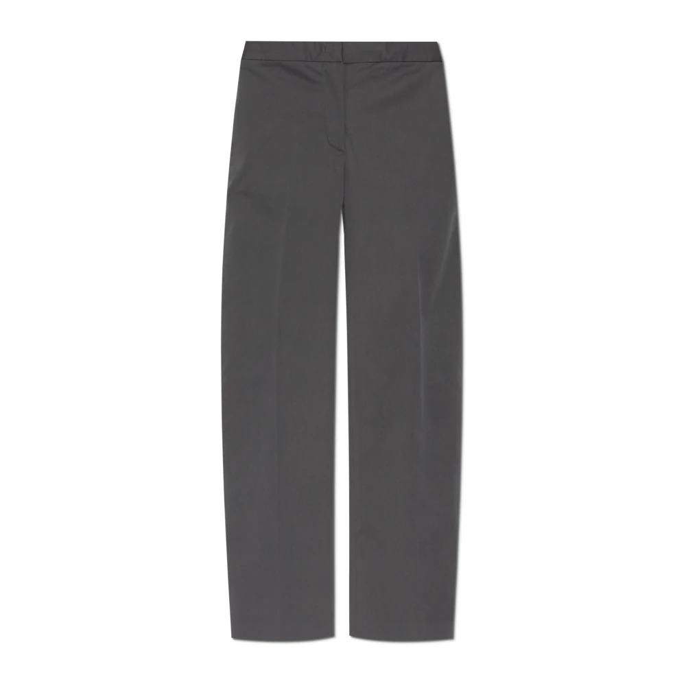 Fabiana Filippi Geplooide broek Gray Dames