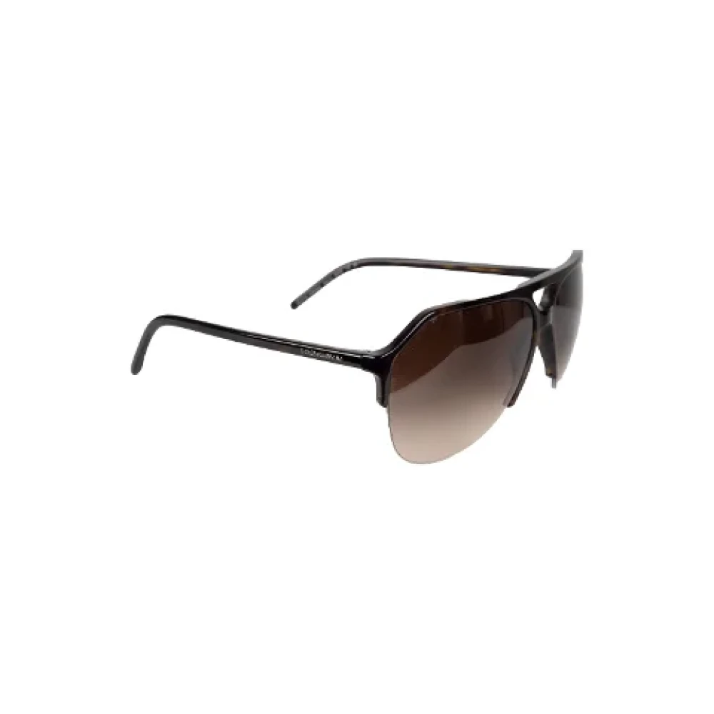 Dolce & Gabbana Pre-owned Acetate sunglasses Brown Dames