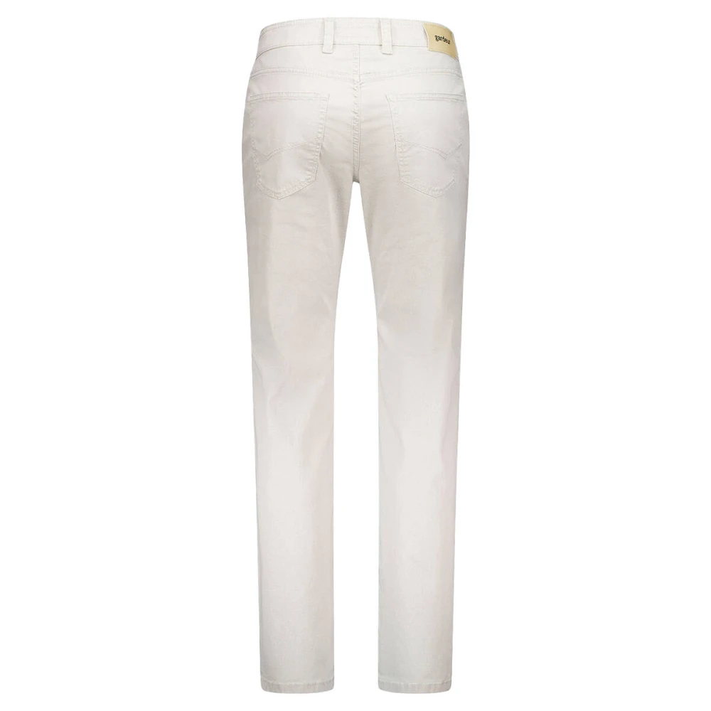 Gardeur Moderne Fit 5-Pocket Broek White Heren