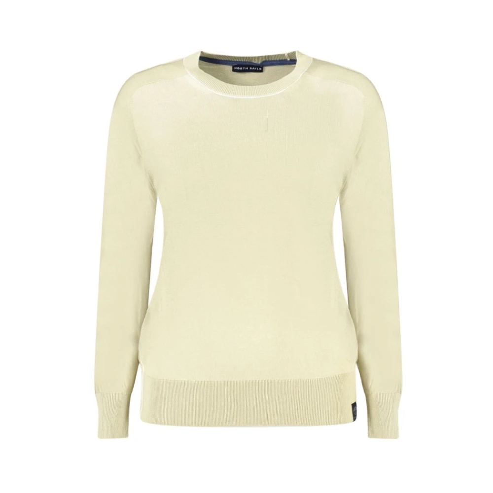 North Sails Crew Neck Jumper - Female - Round-Neck Knitwear - Green - M - Knitwear