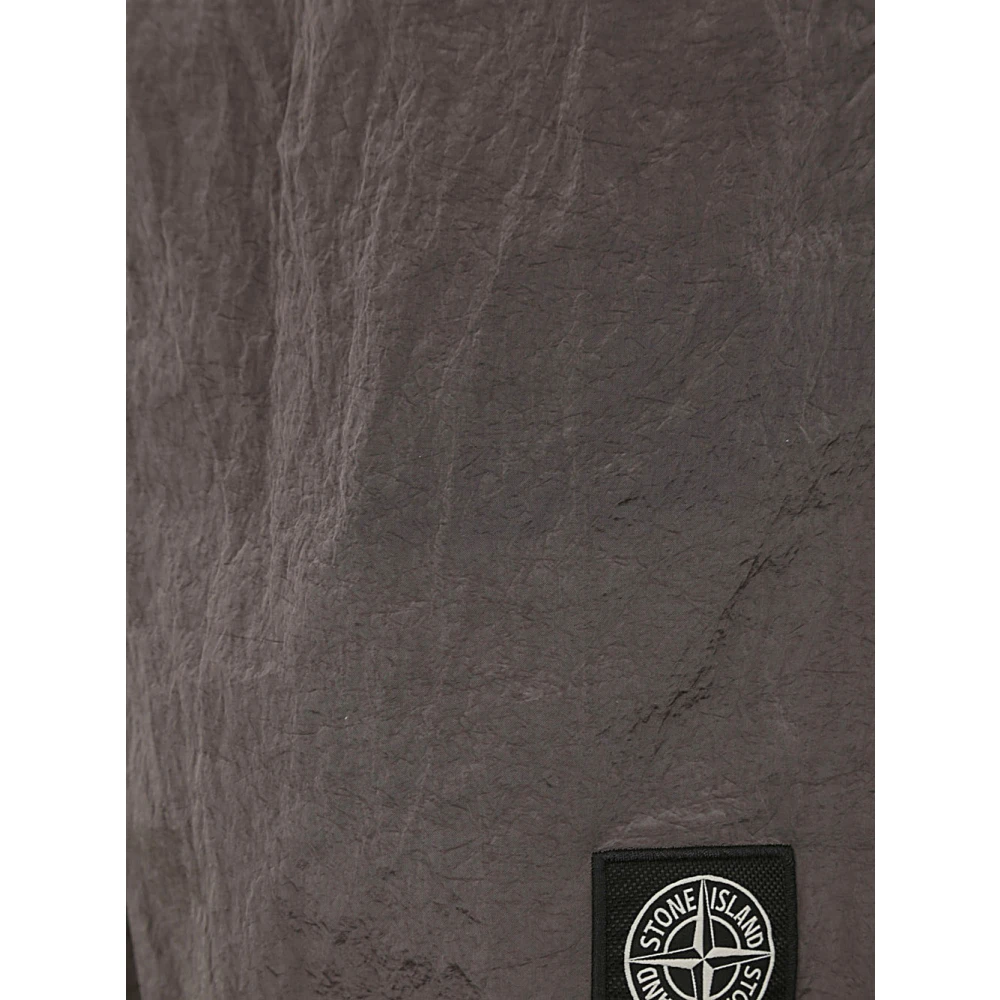 Stone Island Dove Grey Beach Shorts Gray Heren