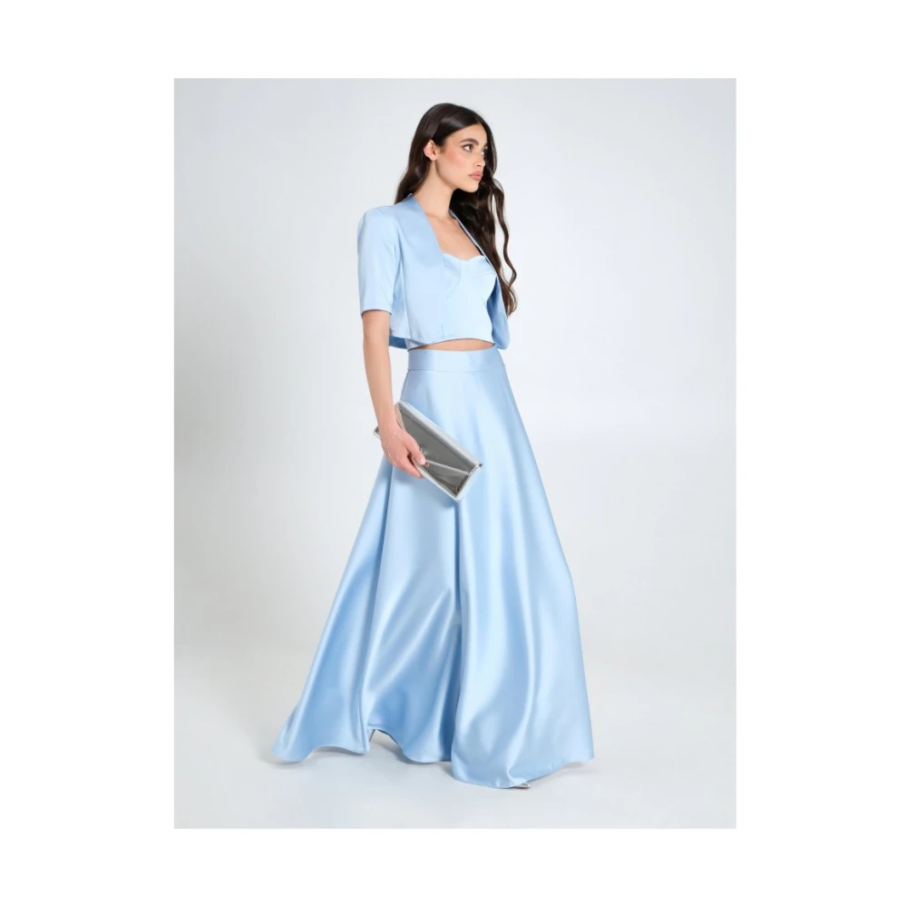 RINASCIMENTO Herfst Winter Rok Cfc0119875003 Blue Dames