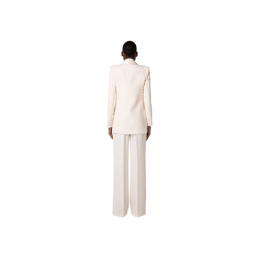 Elisabetta Franchi Elegante Jas White Dames