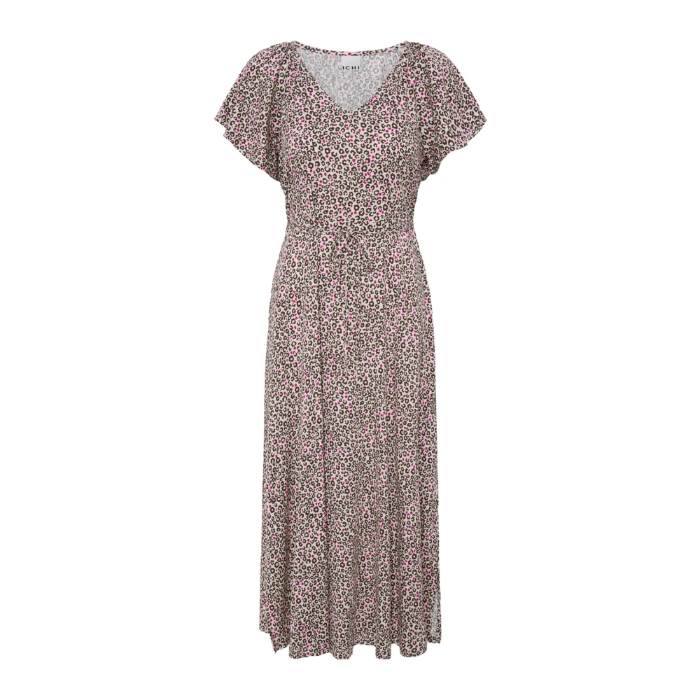 Ichi Damen Beige Kleid Ihaya Dr8 - Bild 2