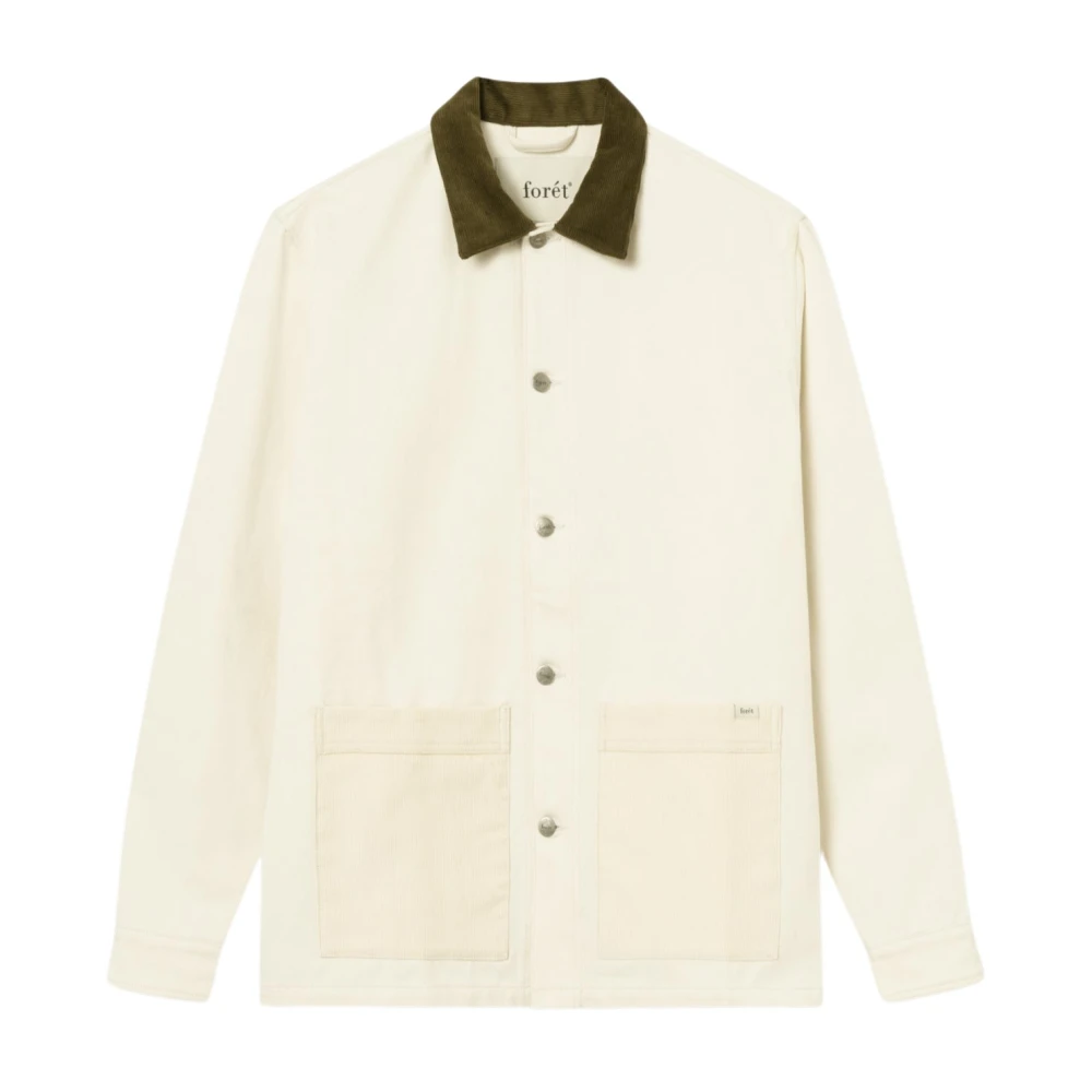 Forét Heydag Overshirt Beige, Herr