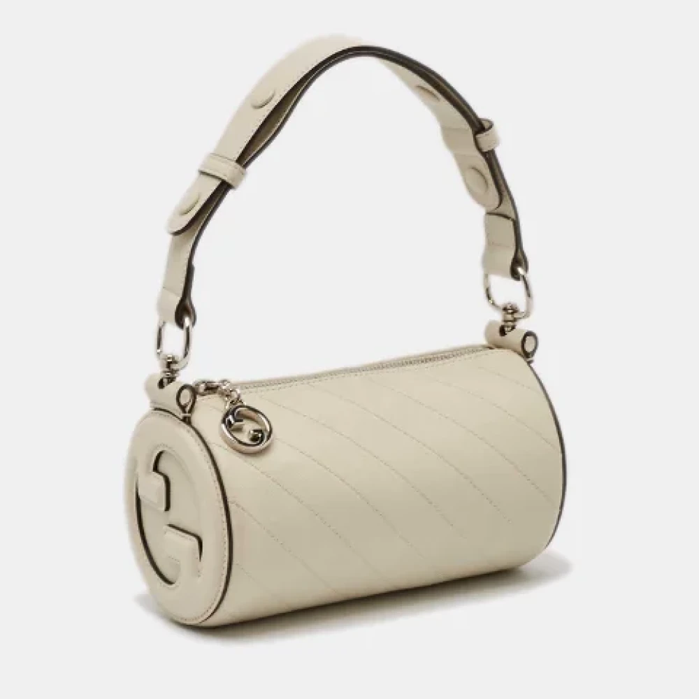 Gucci Vintage Pre-owned Leather pouches White Dames