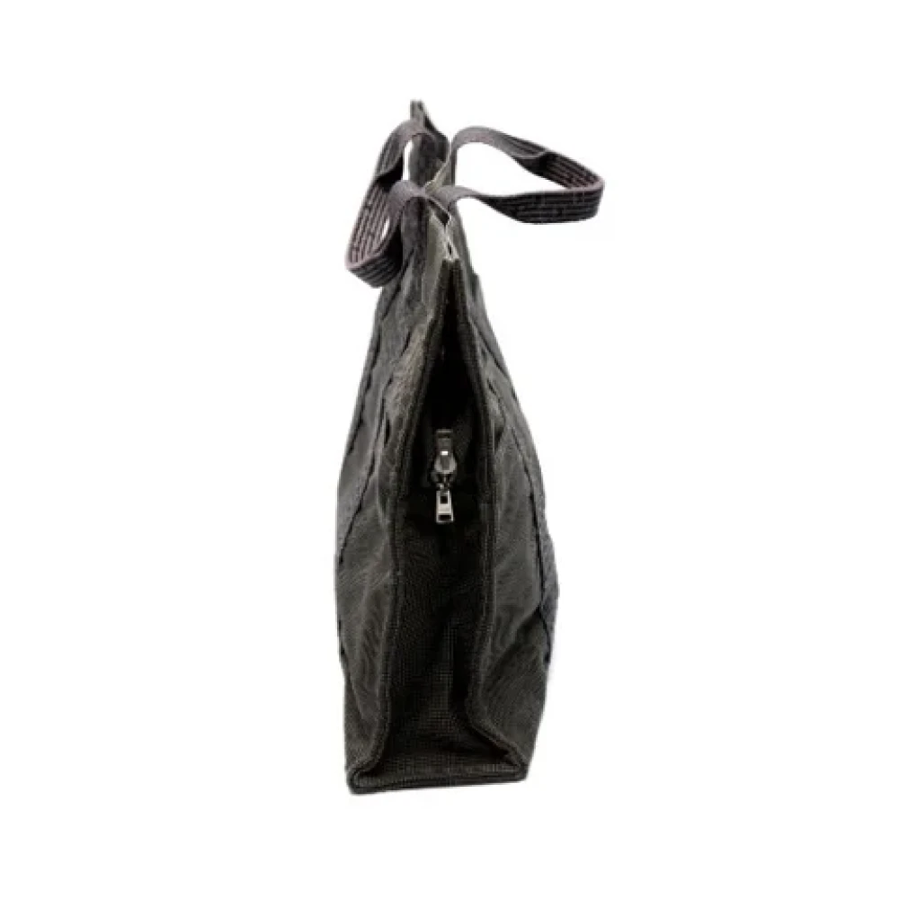 Hermès Vintage Pre-owned Fabric totes Black Dames