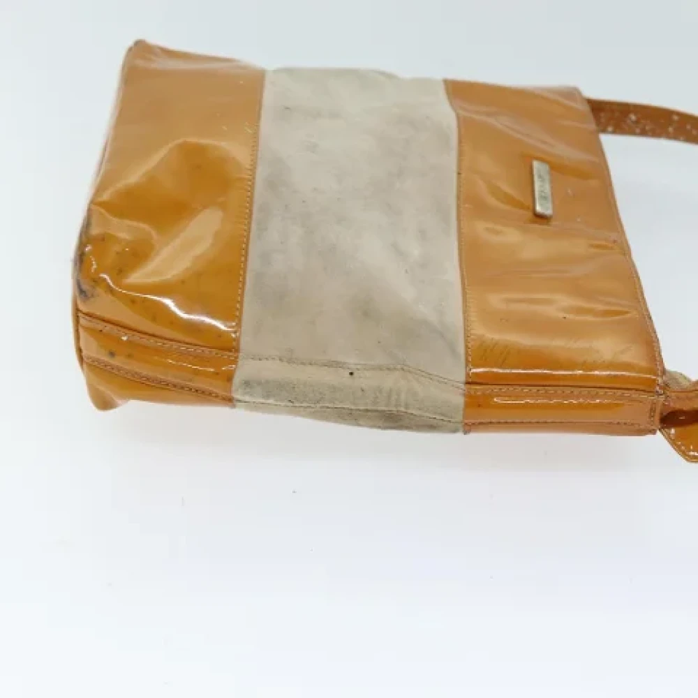 Gucci Vintage Pre-owned Leather gucci-bags Orange Dames