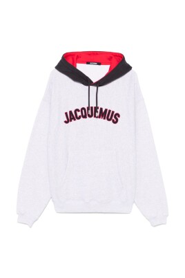 sweat-a-capuche-gris-chine-avec-ecusson-logo