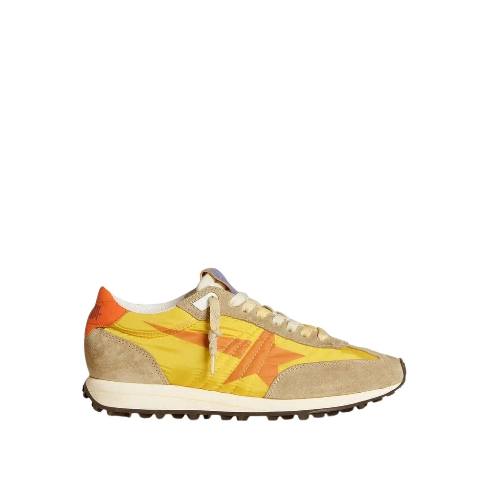 Golden Goose Running Marathon Dames Schoenen Geel