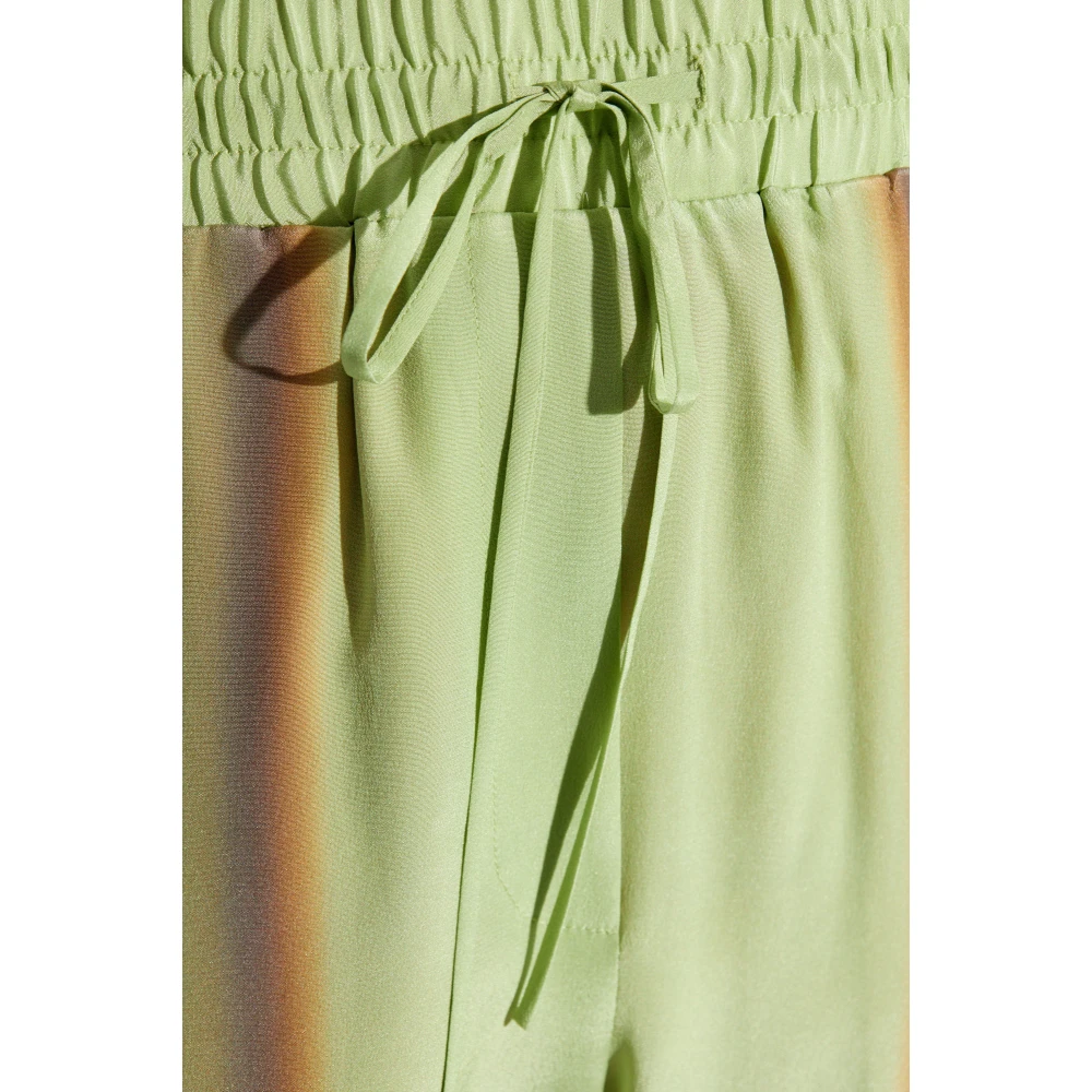 Paul Smith Zijden loszittende broek Multicolor Dames