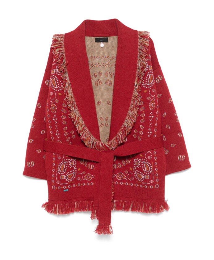 rubinrod-fringed-sweater-med-balte