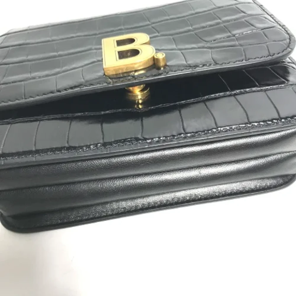 Balenciaga Vintage Pre-owned Leather balenciaga-bags Black Dames