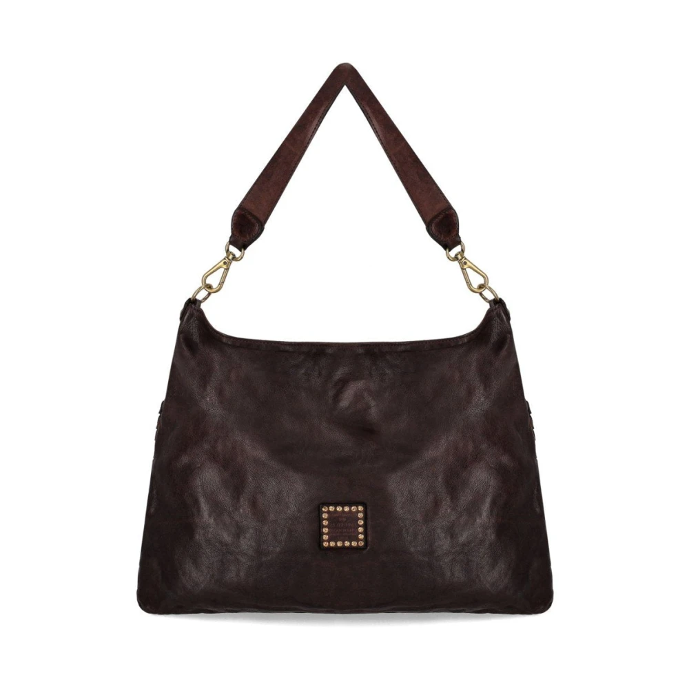 Campomaggi Women's Brown Shoulder Bags, One Size, Carla L Shoulder Bag