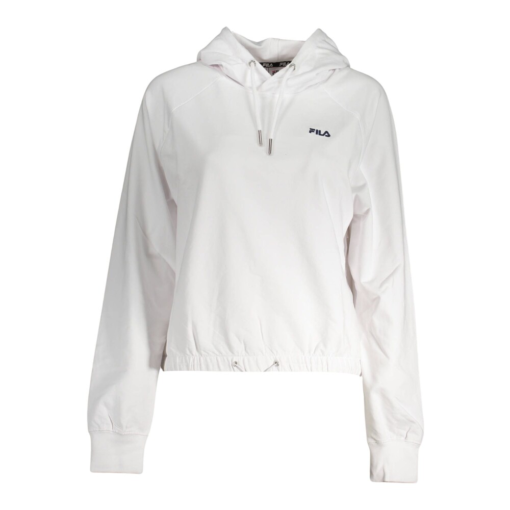 Fila white hoodie women's hotsell