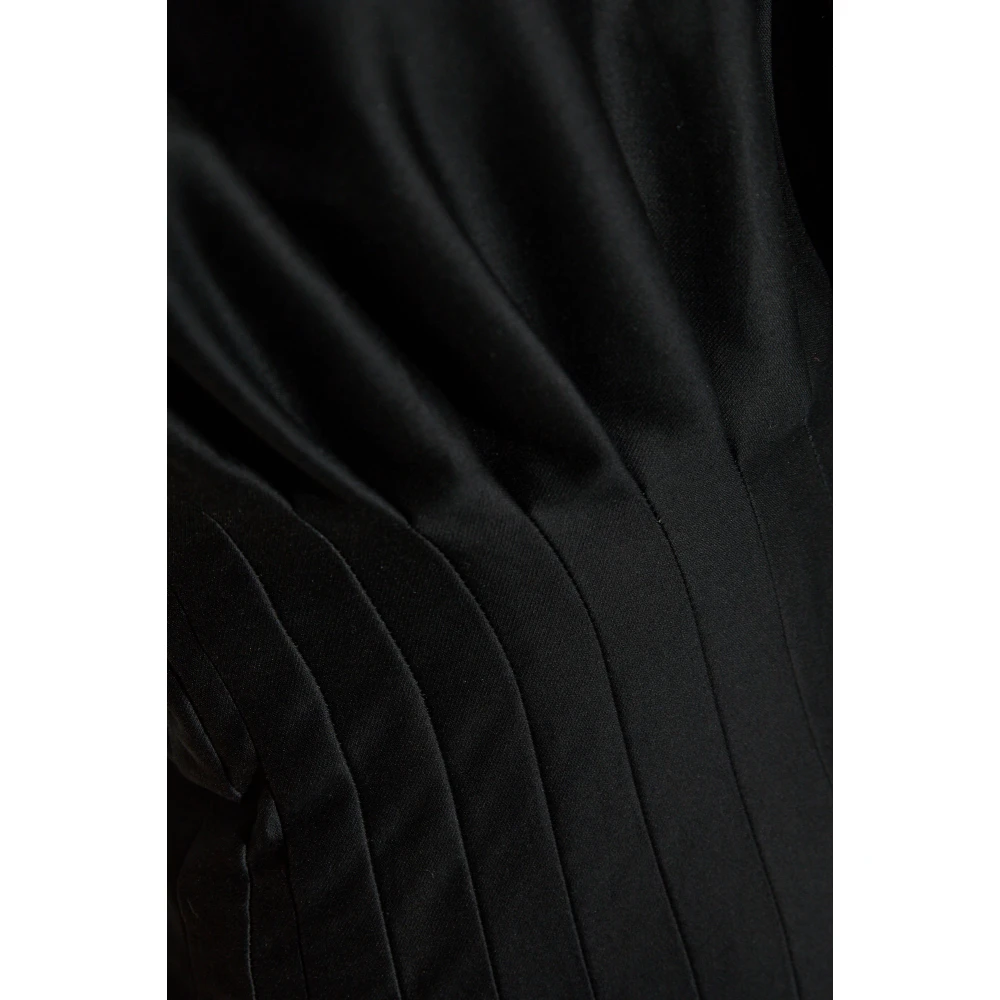 Fabiana Filippi Geplooide jurk Black Dames