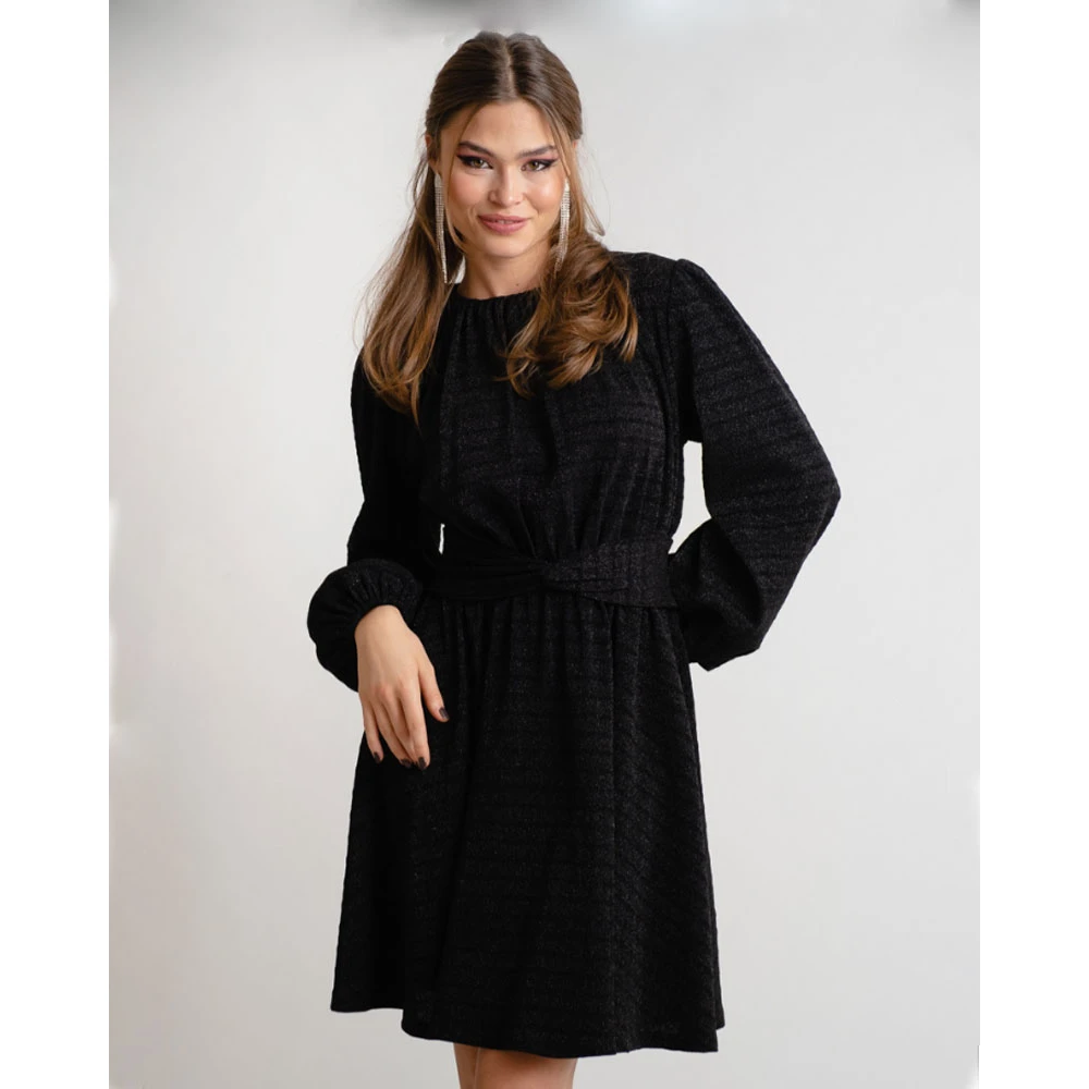 DRY Lake Prachtige jurk Black Dames