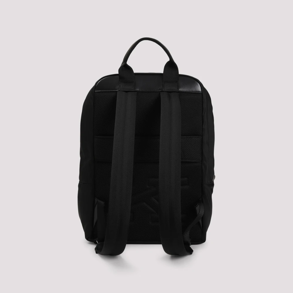 Kiton Zwarte Bucket Bag & Rugzak Black Heren
