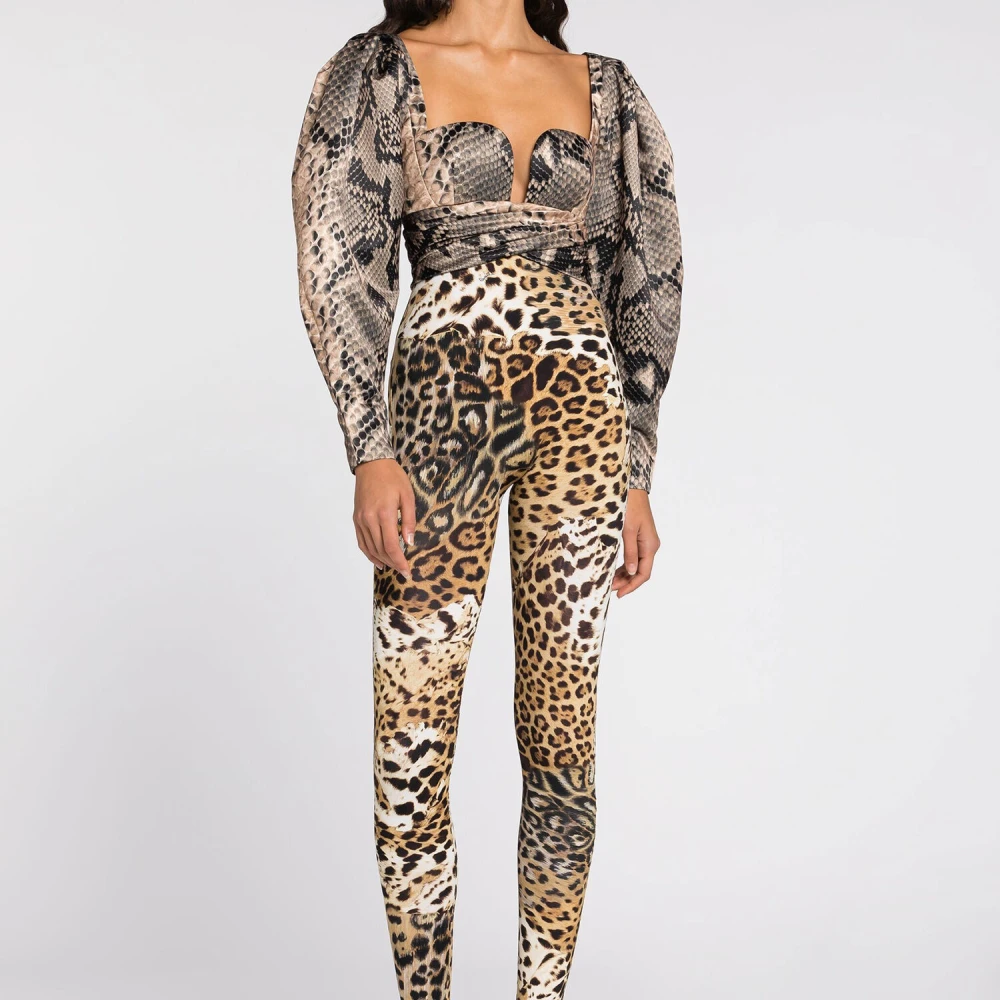 Roberto Cavalli Elegante Zwarte Jurk voor Vrouwen Brown Dames