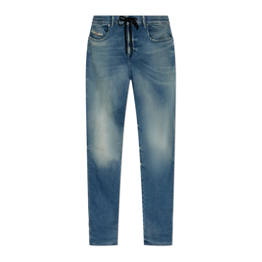 Diesel Slitna Jeans 2062 D-Strukt-B Blue, Herr