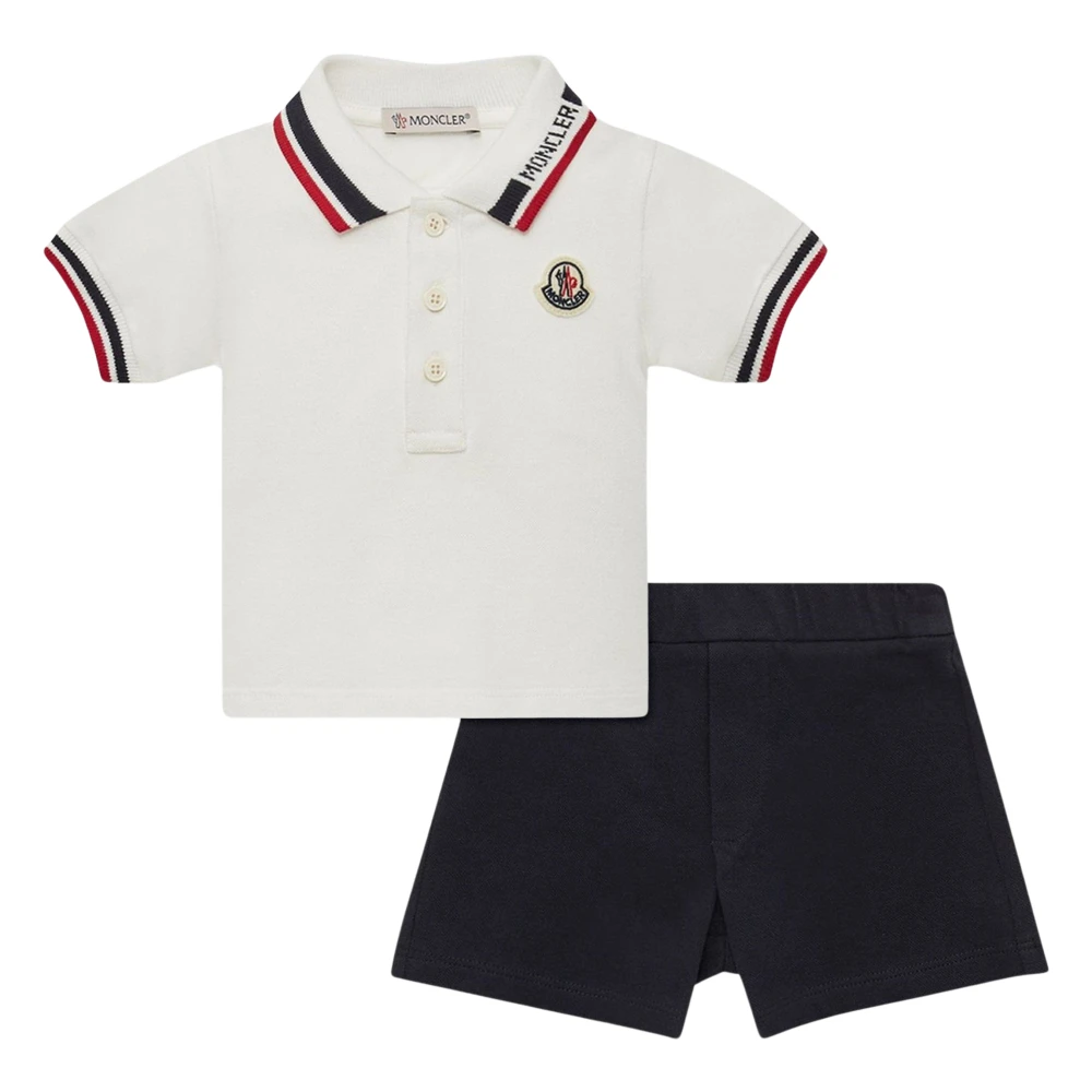 Moncler Multicolor Kids Sport Sets, Unisex, 3 Y, Polo Shirt And Shorts Set