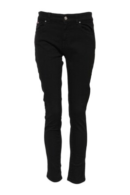 black-logo-skinny-denim-jeans