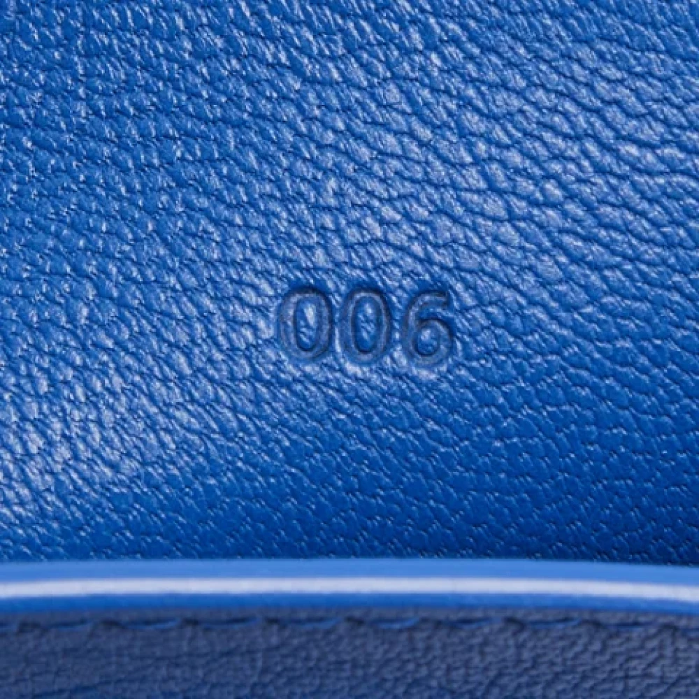 Proenza Schouler Pre-owned Leather shoulder-bags Blue Dames