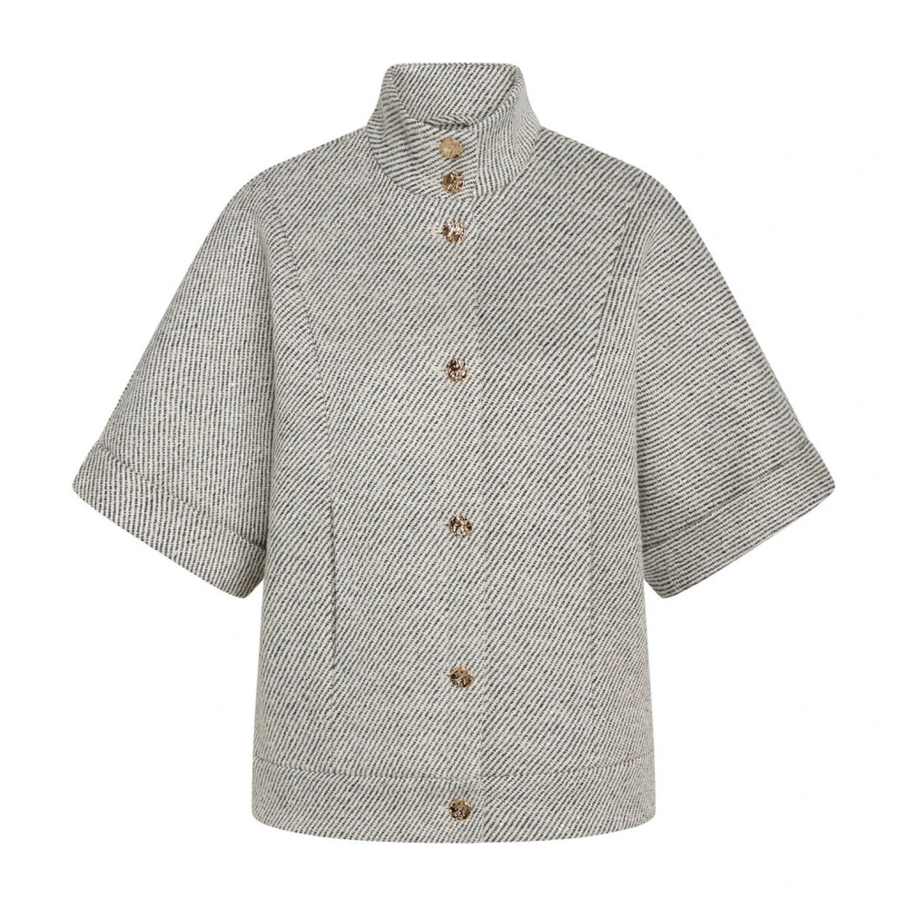 Bruuns Bazaar Elegante Vest Blazer Gray Dames