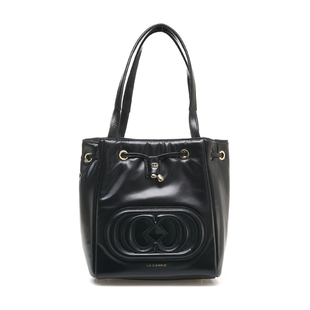 La Carrie Zwarte Bucket Bag & Rugzak White Dames