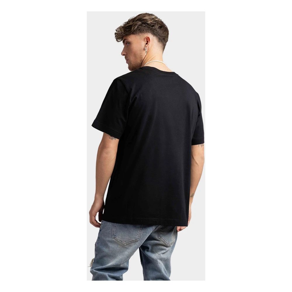 Iceberg 5D Porky Pig T-Shirt Zwart Black Heren