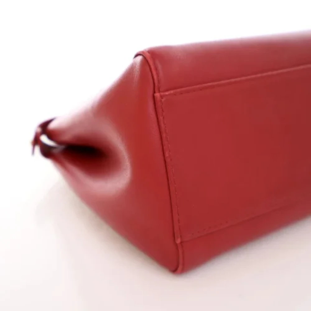 Fendi Vintage Pre-owned Leather fendi-bags Red Dames