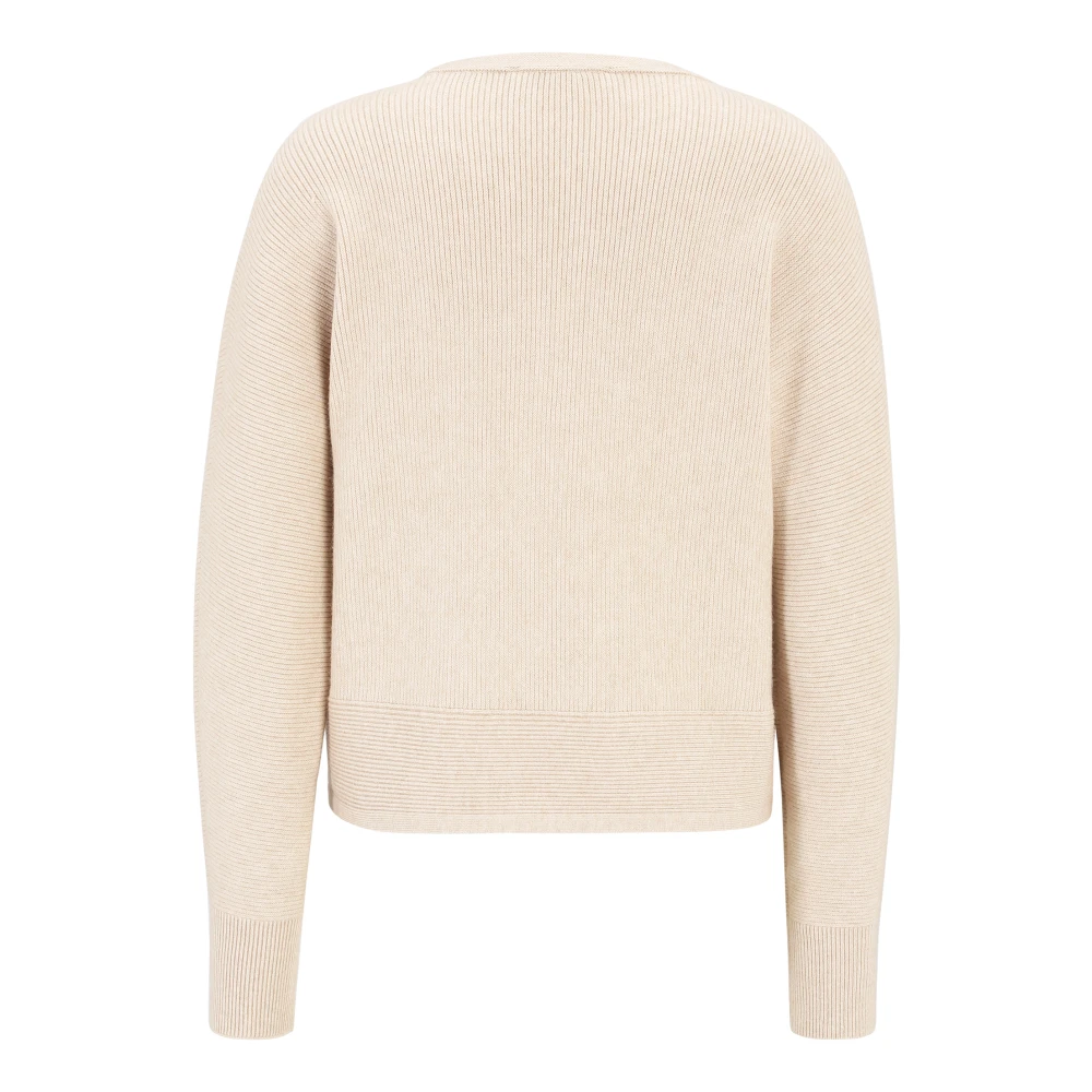 Betty & Co Gebreide trui met structuur Beige Dames