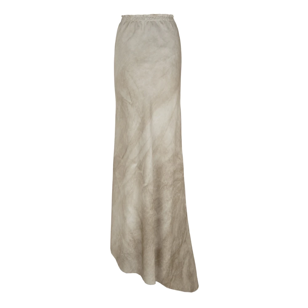 Cortana Opalo asymmetrische rok van parelmoer geverfd Beige Dames