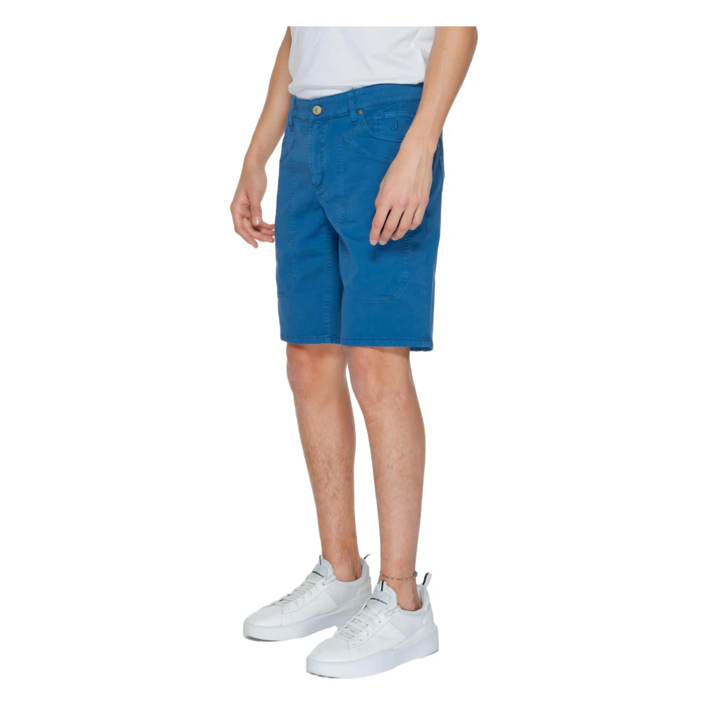 Jeckerson Heren Bermuda Shorts Lente Zomer Collectie Blue Heren